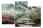 Obraz na plátně Cesta v horách