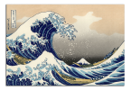 Obraz na plátne Velká vlna u Kanagawy