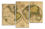 Obraz na plátně Mapa světa