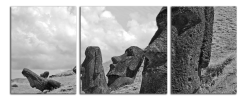Obraz na plátne Sochy Moai