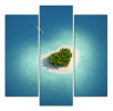 Obraz na plátne Ostrov Srdce
