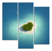 Obraz na plátne Ostrov Srdce