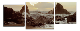Obraz na plátně Skalnaté pobřeží