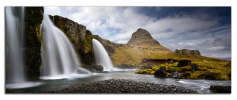Obraz na plátne Vodopád Island