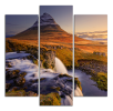 Obraz na plátně Vodopád Island