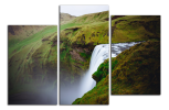 Obraz na plátne Vodopád na Islandu